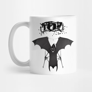 Weird Bat Halloween Creature Mug